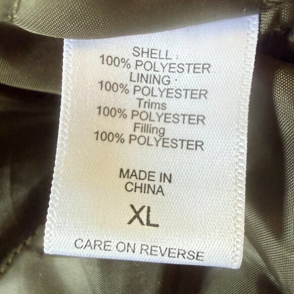 New York & Company Long Bomber Jacket Women's XL - Picture 7 of 12